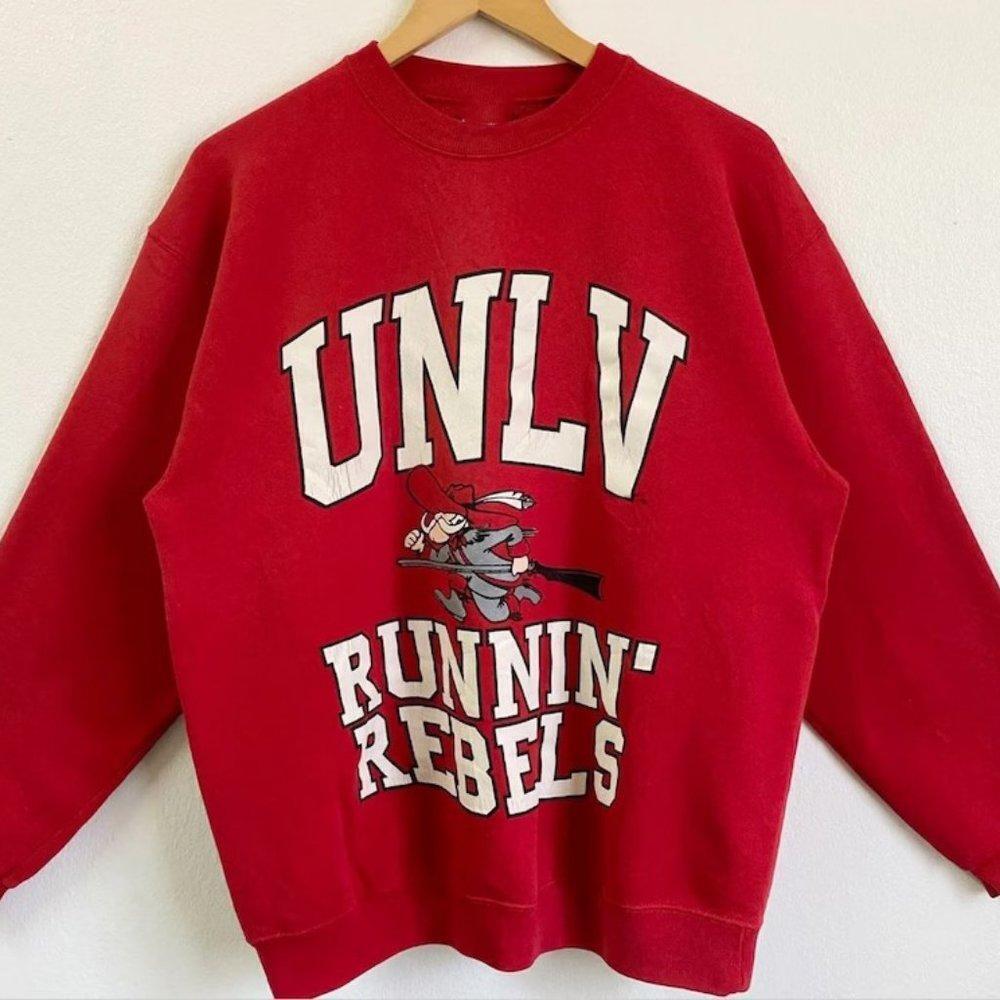 90S Of Runnin Rebels Las Vegas Running Sweatshirt 90S - Picture 1 of 4